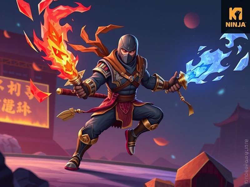 Ember Rage Ninja Character Design