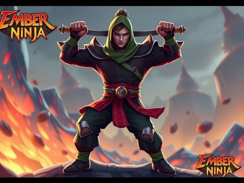 Ember Rage Ninja Game Screenshot